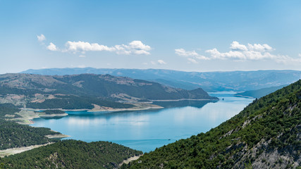 Fototapeta na wymiar Sahinkaya Canyon in Vezirkopru district of Samsun province,Turkey.