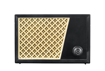 Obraz premium Subscriber radio broadcasting receiver loudspeaker