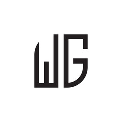two letter monogram logo