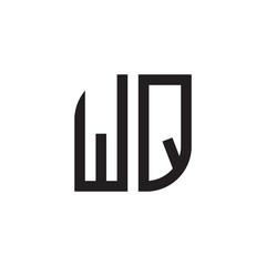 two letter monogram logo