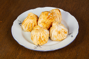 Fried Geargian khinkali