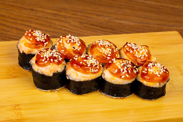 Delicious fried rolls