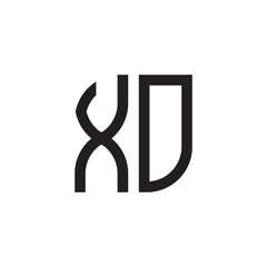 two letter monogram logo