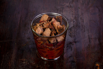 Pork with beans