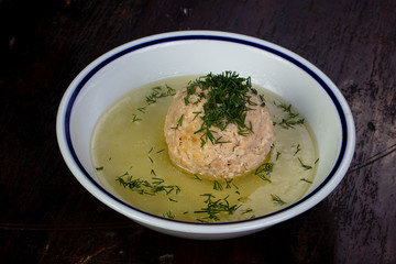 Soup with meat ball