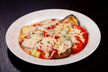 Tasty vegetables in Italian