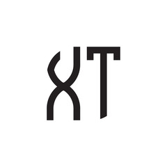 two letter monogram logo