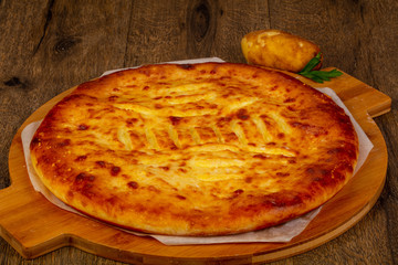 Homemade Ossetian pie