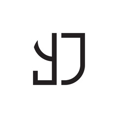 two letter monogram logo