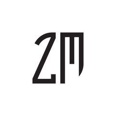 two letter monogram logo