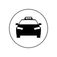 Taxi icon, logo