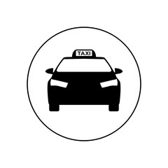 Taxi icon, logo