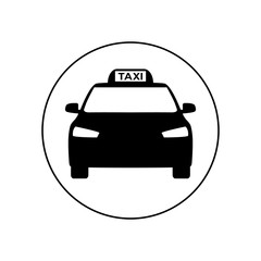 Taxi icon, logo