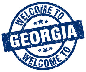 welcome to Georgia blue stamp