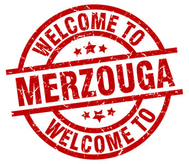 welcome to Merzouga red stamp