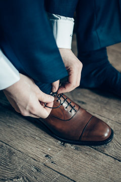 Le moment d'enfiler les chaussures