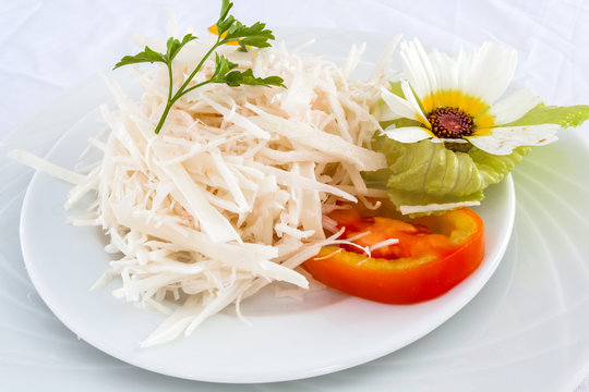 salade de chou-palmiste, &icirc;le de la R&eacute;union
