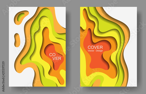 Vector paper slash types style and design choice for addresses graphic about Paper Cutout Templates identified as Vector paper reduce models style variety for addresses