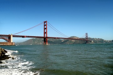 Beautiful Golden Gate Bridge in San Francisco -- USA 