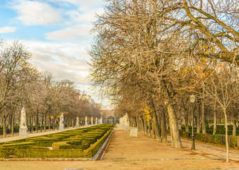Del Retiro Park, Madrid, Spain