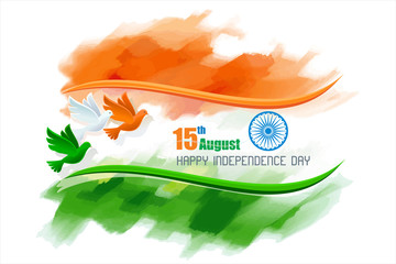 The birds of freedom flying across the tricolors 