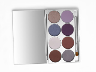 Colorful Makeup paletts