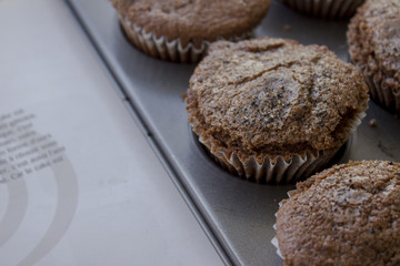 Cup cake artesanal de chocolate