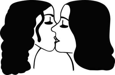 Lesbian Kiss