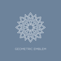 Geometric emblem