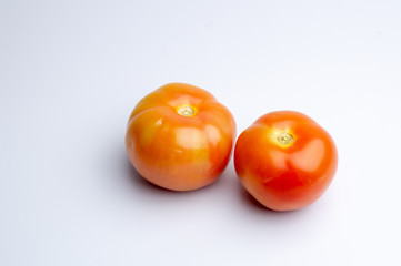 Comida - Tomate Vermelho Fundo Branco