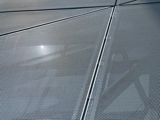Perforated Metal Panels On Facade