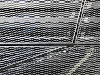 Perforated Metal Panels On Facade