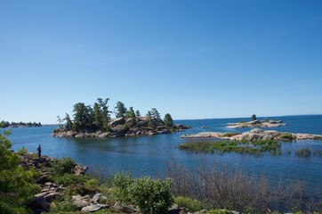Obraz premium The jewel of Ontario, Killarney Provincial Park 