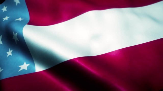 Waving Flag of US JP Gillis