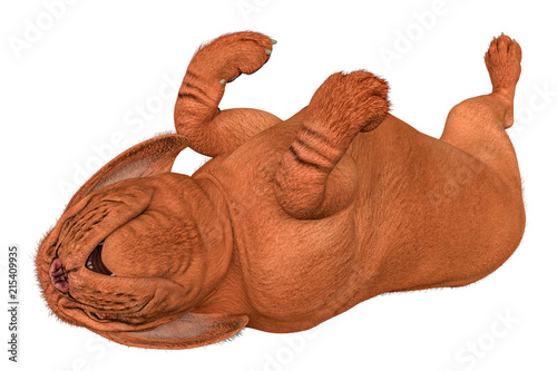 dogue de bordeaux stuffed animal