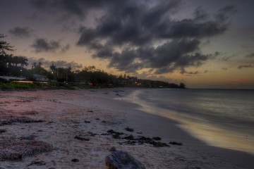 A Cloudy Sunset in Nassau