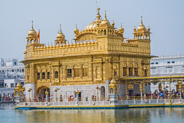 Obraz premium Indien- Amrittsar- Goldener Tempel