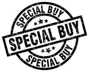 special buy round grunge black stamp