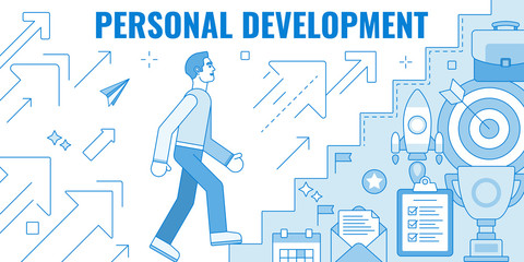 Personal development illustration
