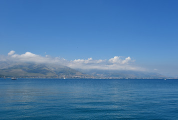 Plakat Sea coast of Italy.