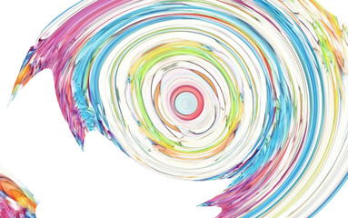 Abstract texture background. Marble creative art. Digital painting colorful artwork. Acrylic psychedelic drawing.