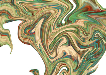 Abstract texture background. Marble creative art. Digital painting colorful artwork. Acrylic psychedelic drawing.