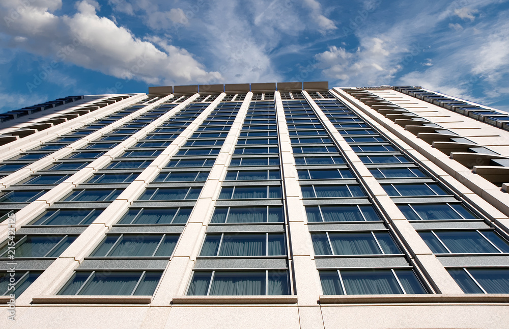 Wall mural Skyscraper from Ground