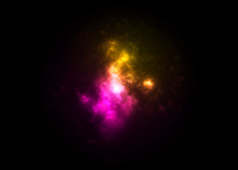 テクスチャー　光　銀河