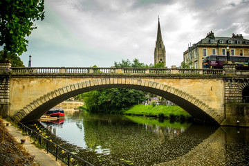 Bath City Bridge England 
