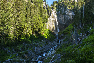 Comet Falls is the tallest trail accessible waterfall in Mt Rainier NP. 