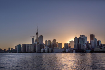 Fototapeta na wymiar Canada,Toronto,view to CN Tower