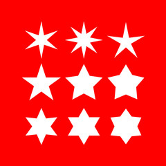 Star vector shape