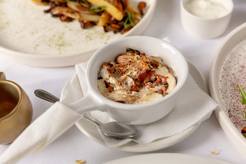 Chanterelle Mushroom Julienne