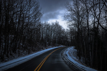 Fototapeta premium The Cold Road